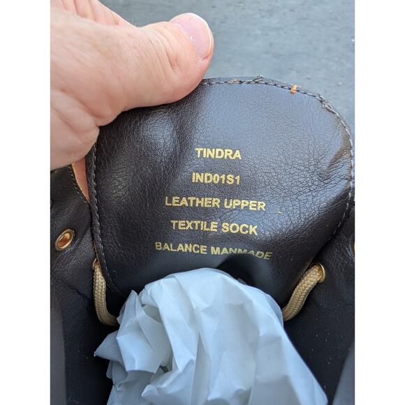 STEVE MADDEN TINDRA Tan Suede Leather Platform Lace up Boots Sz 9 Chunky Bratz - Picture 4 of 8